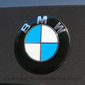 BMW 74mm & 82mm Black Ring Roundels